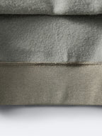 Grey Cotton Logo Pullover - Men's
