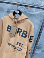 Black Cotton Text Print Pullover - Men's