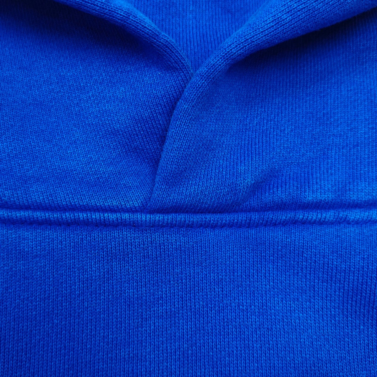 Blue Cotton Star Print Pullover - Men's