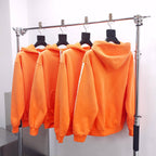 Orange Cotton Patch Pullover - Men's