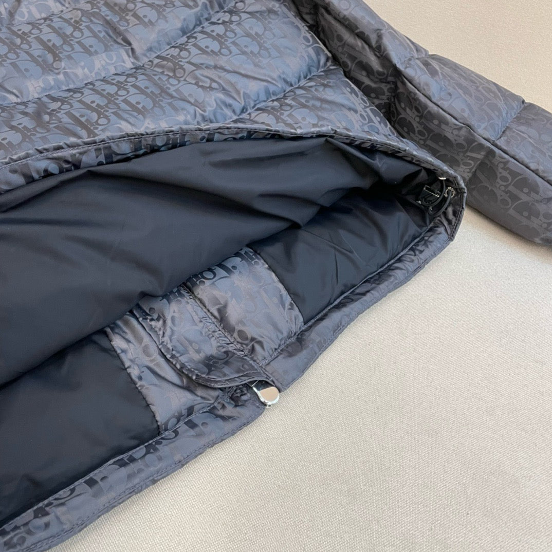 Black Puffer Jacket - Men's