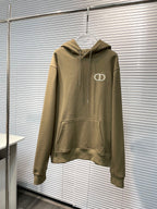 Navy Cotton Plain Pullover - Men's