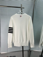 4-Bar Cardigan White - Men's