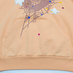 Pink Cotton Web Print Pullover - Men's
