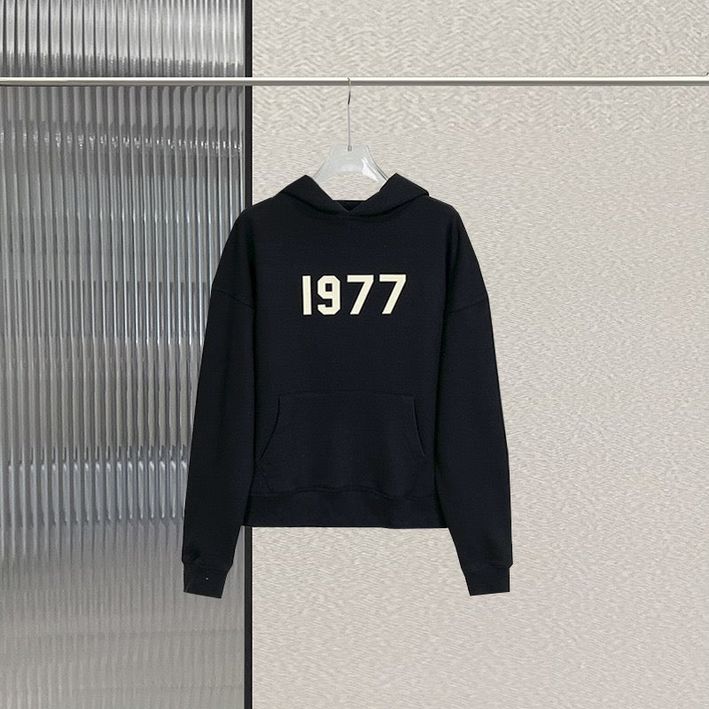 Navy Cotton Numeral Print Pullover - Men's