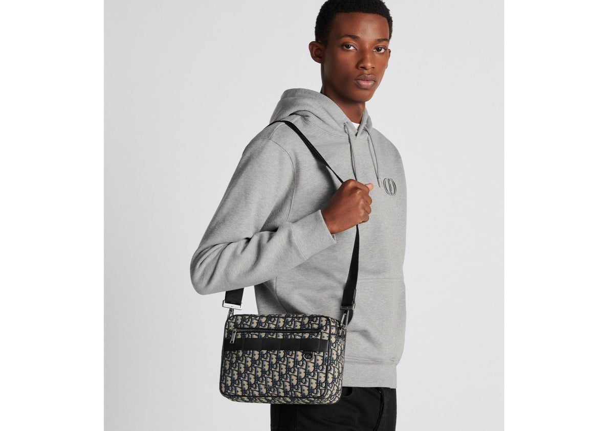 Black and Grey Crossbody Bag