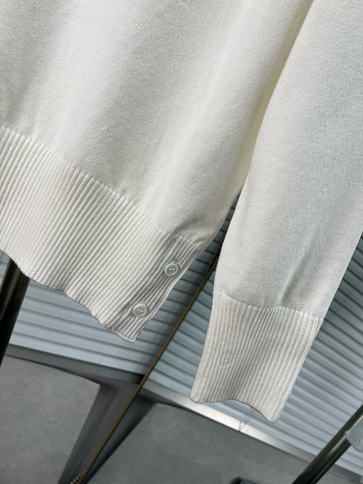 RWB Crewneck Cream Sweater - Men's