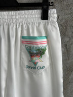 Pastel Trim Silk Shorts - Men's