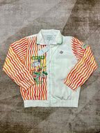 Orange Wave Track Jacket - Men's