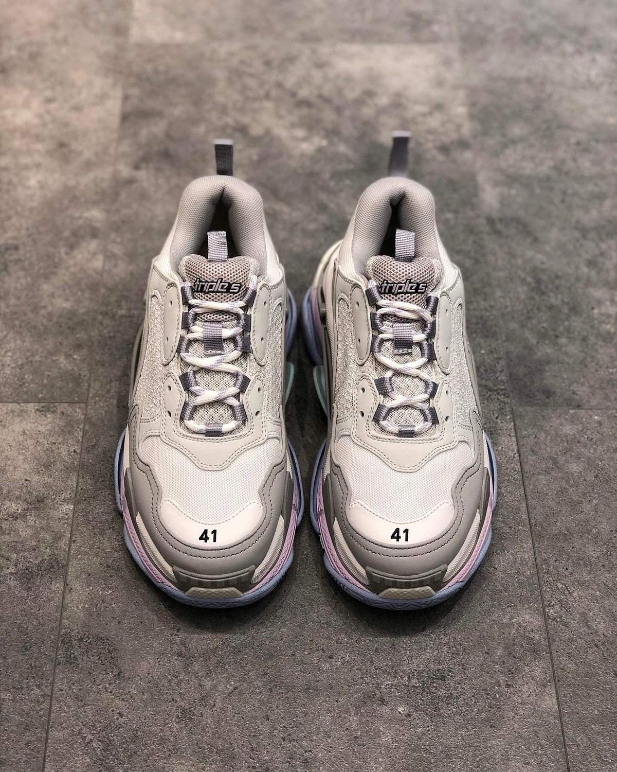 Triple S Beige Sneakers
