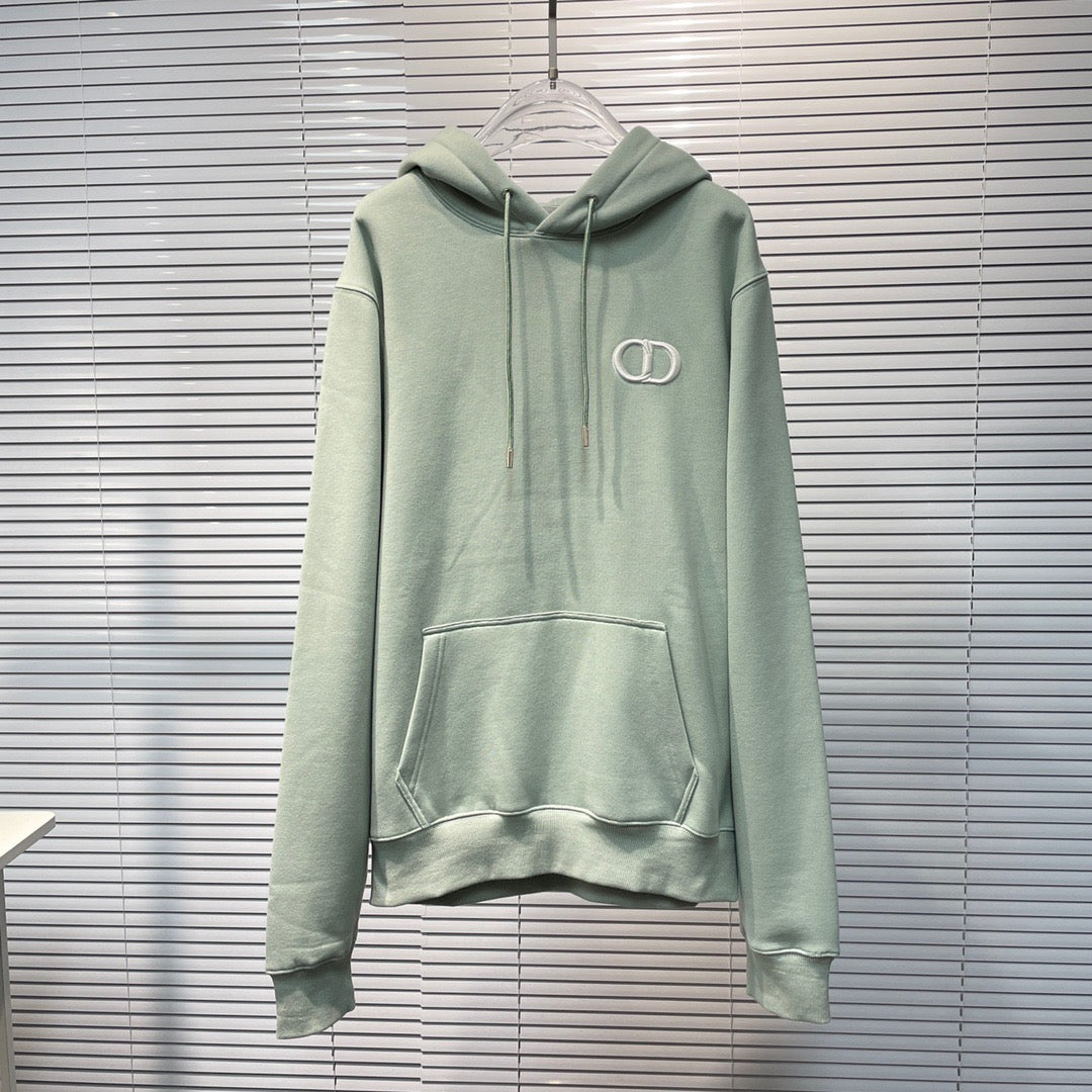 Navy Cotton Plain Pullover - Men's