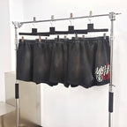 Dark Black Shorts - Men's