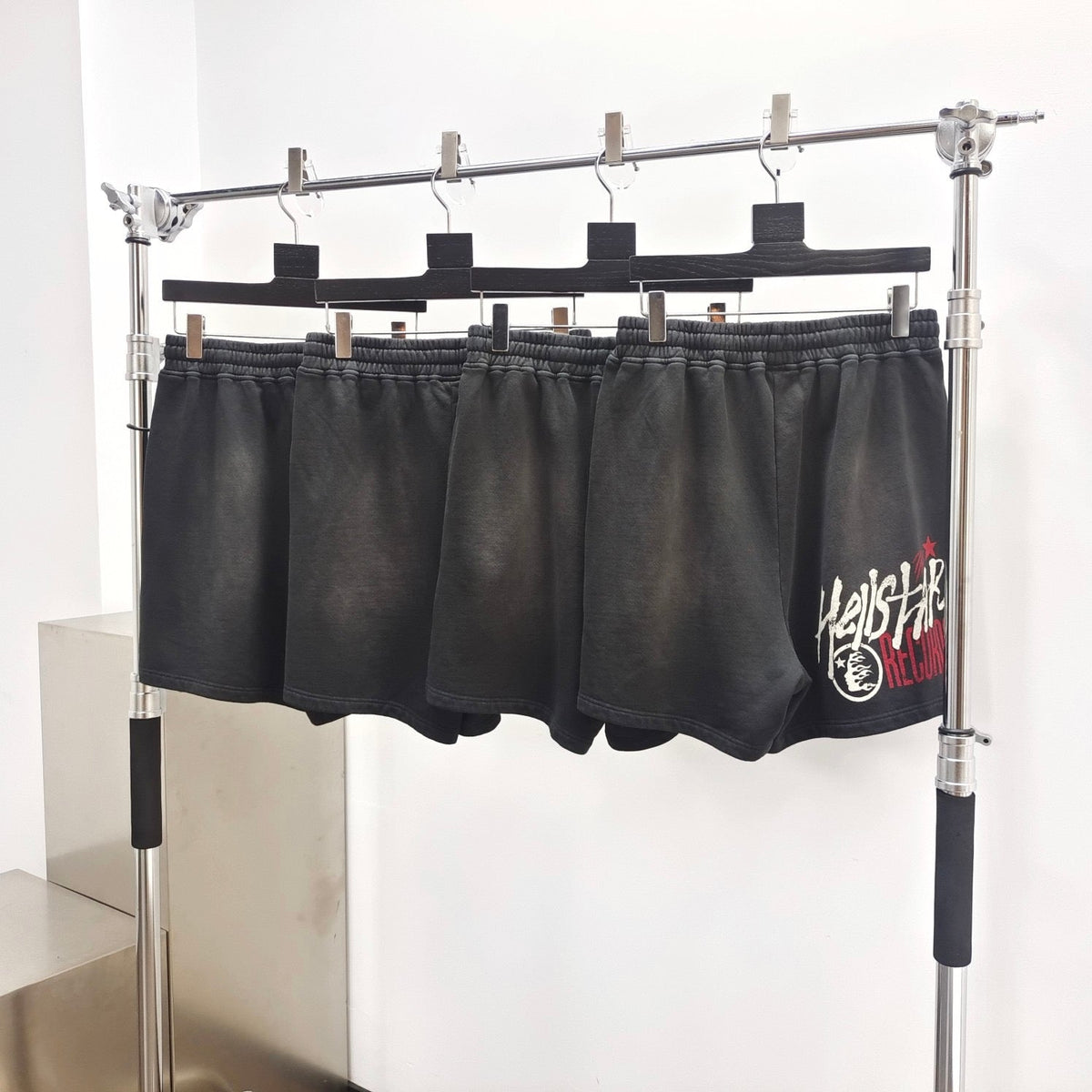 Dark Black Shorts - Men's