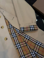 Navy Car Coat - Men's