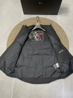 Black Nylon Logo Gilet - Men's