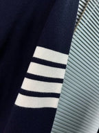 4-Bar Cardigan White - Men's