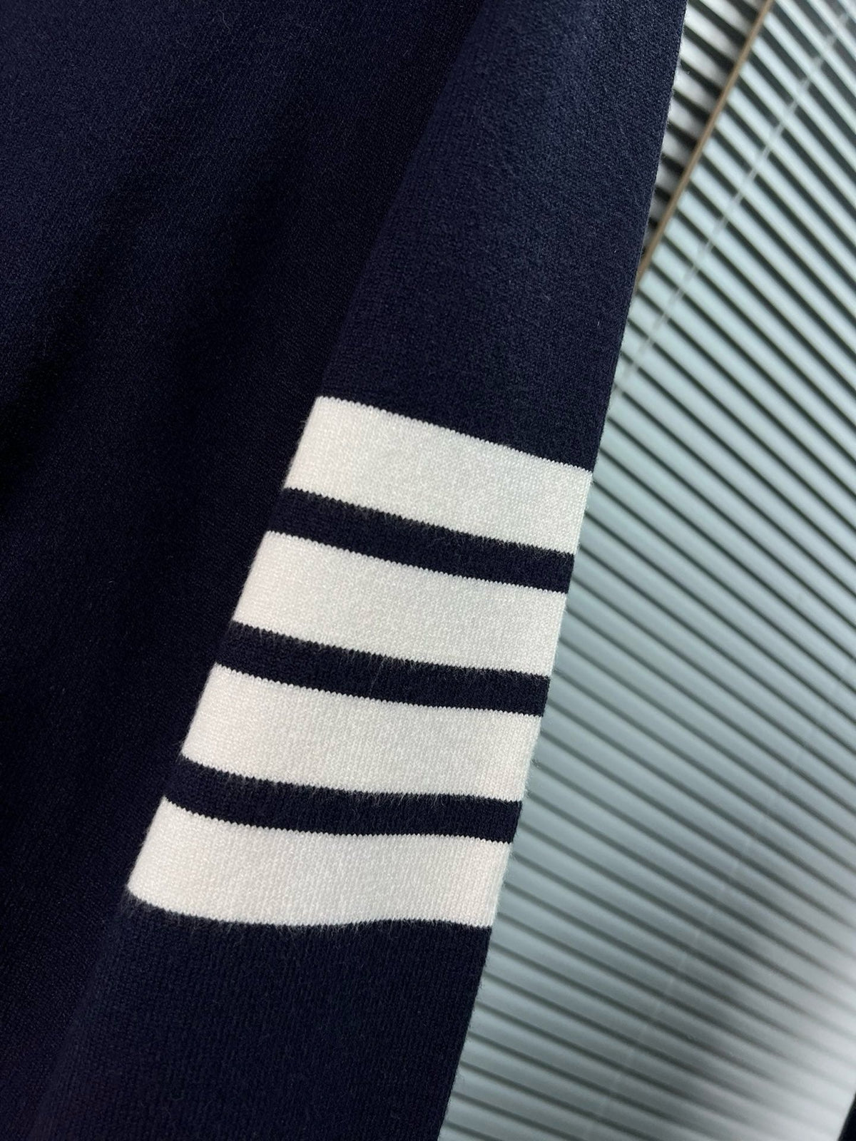 4-Bar Cardigan White - Men's