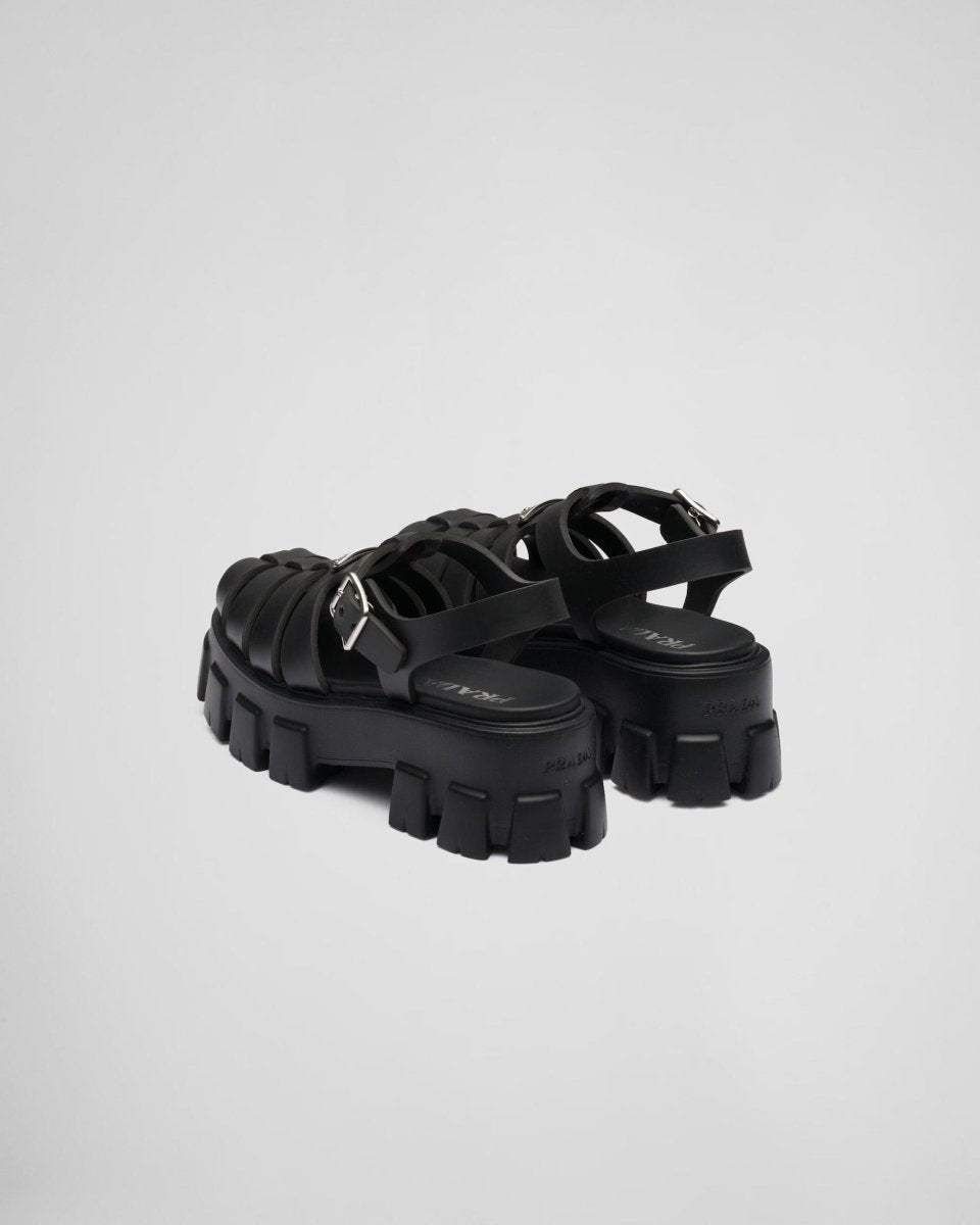 Foam rubber sandals – made of rubber for a fun, contemporary look, the silhouette reinterprets retro beach – LUX VERSE Luxury Designer Fashion Outlet