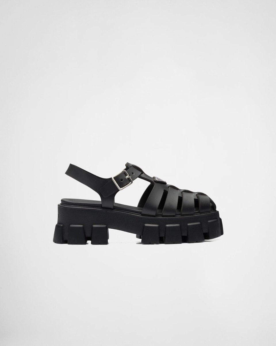 Foam rubber sandals – the chunky yet lightweight design of the iconic Monolith sole made of rubber is an – LUX VERSE Luxury Designer Fashion Outlet