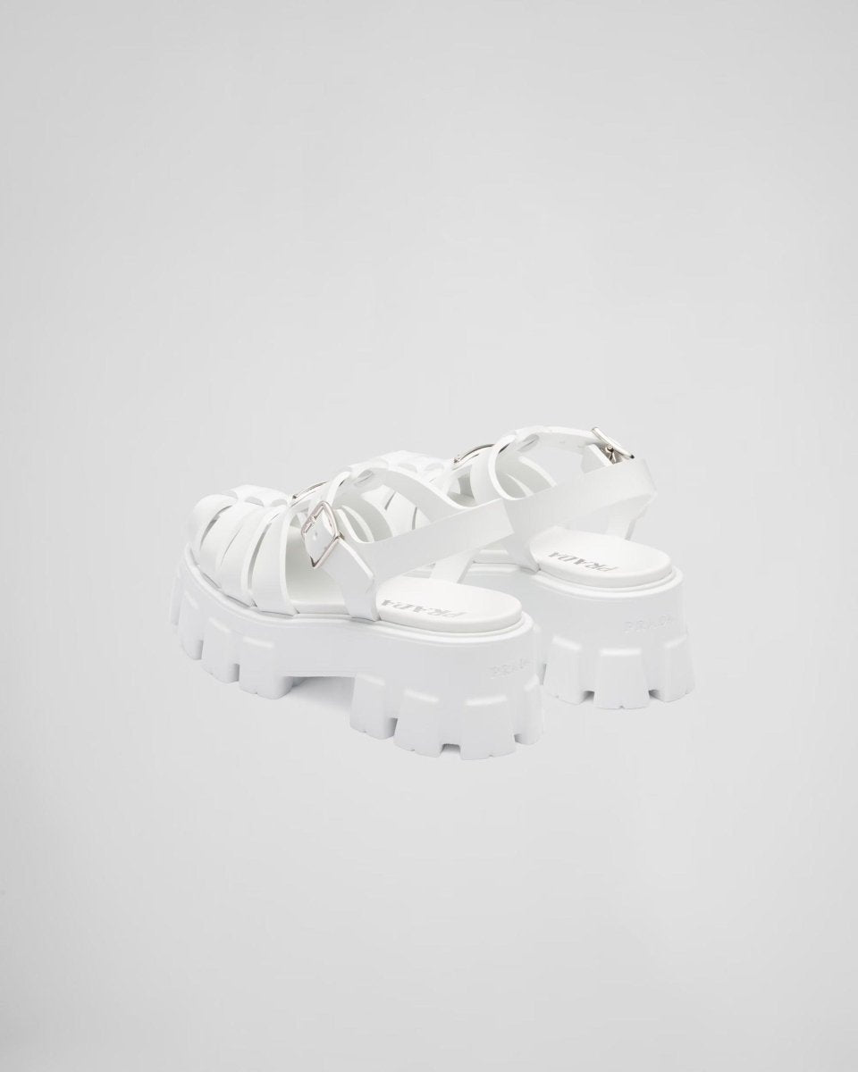 Foam rubber sandals – made of rubber for a fun, contemporary look, the silhouette reinterprets retro beach – LUX VERSE Luxury Designer Fashion Outlet
