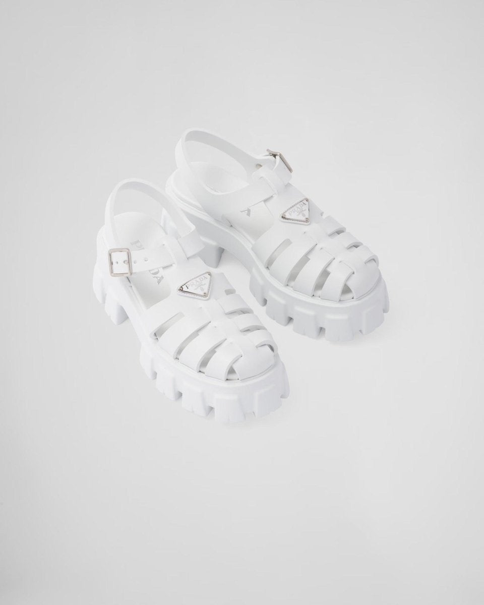 Foam rubber sandals – the chunky yet lightweight design of the iconic Monolith sole made of rubber is an – LUX VERSE Luxury Designer Fashion Outlet