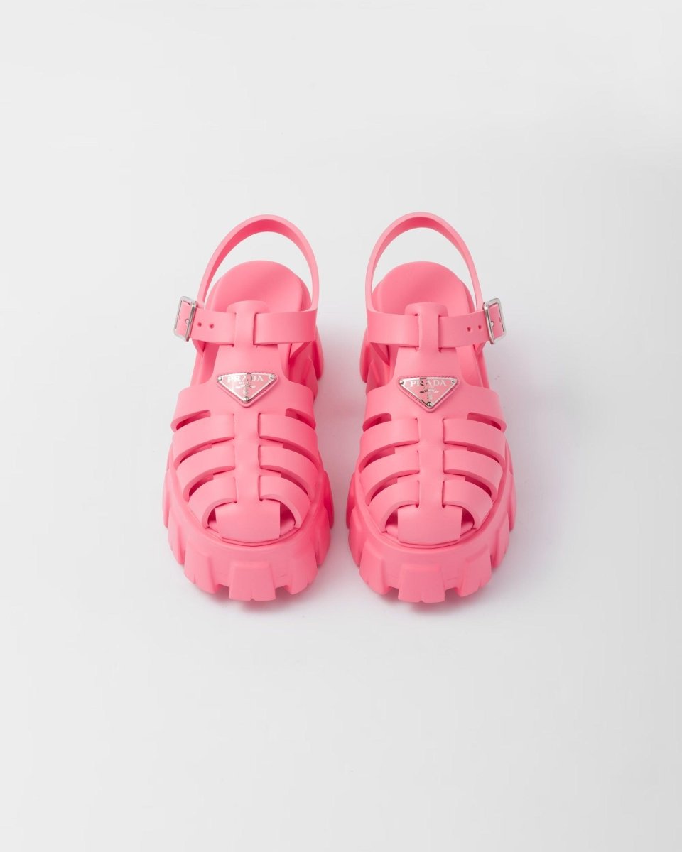 Foam rubber sandals – the chunky yet lightweight design of the iconic Monolith sole made of rubber is an – LUX VERSE Luxury Designer Fashion Outlet