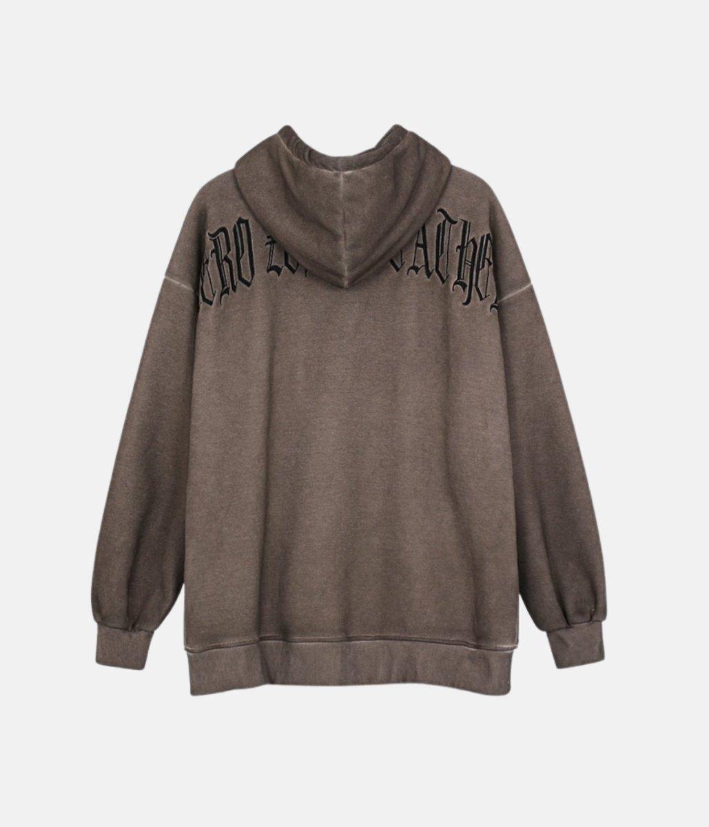 Frenchie Hoodie – available sizes: M, L, XL SIZING INFO SIZE (cm) Bust Shoulder Length Sleeve – LUX VERSE Luxury Designer Fashion Outlet