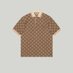 GG cotton silk polo shirt – the logo continues to be a distinguishing feature of's collections and appears – LUX VERSE Luxury Designer Fashion Outlet