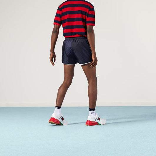 GG nylon swim short with bee - Lux Studios