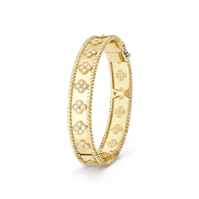 Gift unlocked - Essential Clovers bracelet – clovers collection are embellished with precious clover motifs, symbol of luck – LUX VERSE Luxury Designer Fashion Outlet