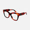 Gucci cat eye havana frame