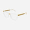 Gucci crystal squared frame