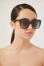 Femenine oversized cat-eye sunglasses – super light cat-eye sunglasses with a romantic feel – LUX VERSE Luxury Designer Fashion Outlet