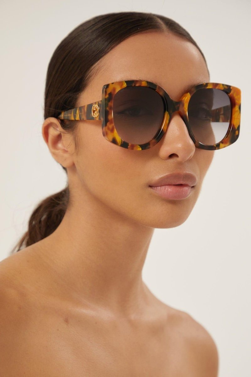 GG1257s oversized butterfly multicolor GG sunglasses – fashion yet easy-to-wear oversize round shape – LUX VERSE Luxury Designer Fashion Outlet