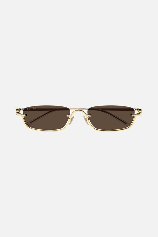 Gucci micro metal sunglasses - Lux Studios