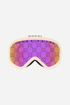 Monogram Ski mask – dedicated mold, lettering logo on the front top view, unique elastic strap – LUX VERSE Luxury Designer Fashion Outlet