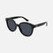 Gucci oversize cat eye round black sunglasses