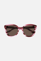 Oversize cat eye round pink sunglasses – oversize squared shape – LUX VERSE Luxury Designer Fashion Outlet