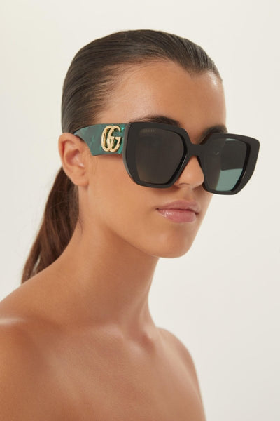 Gucci oversized black and green - Lux Studios