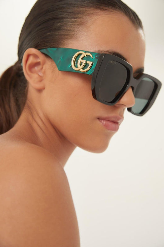 Gucci oversized black and green - Lux Studios