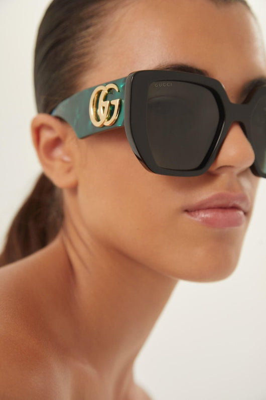 Gucci oversized black and green - Lux Studios