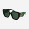 GG oversized black and green