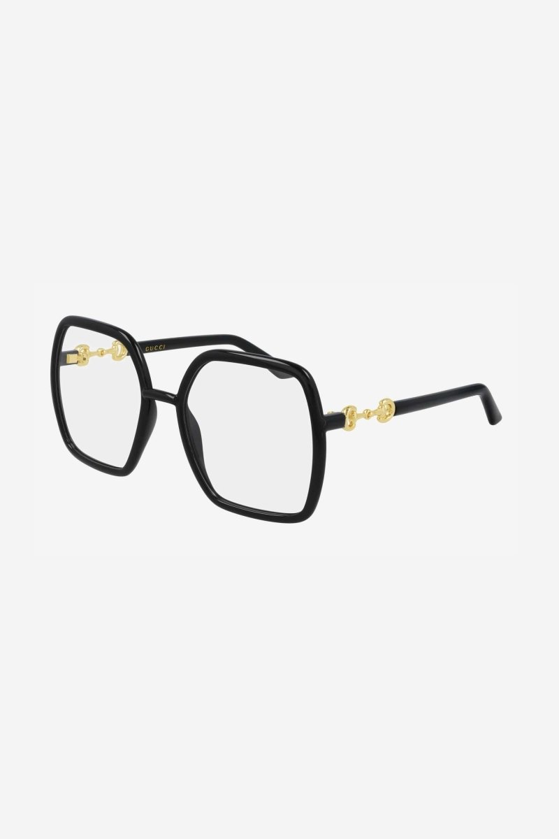 Oversized squared frame – for the first time, the iconic Horsebit, is interpreted in the Eyewear – LUX VERSE Luxury Designer Fashion Outlet