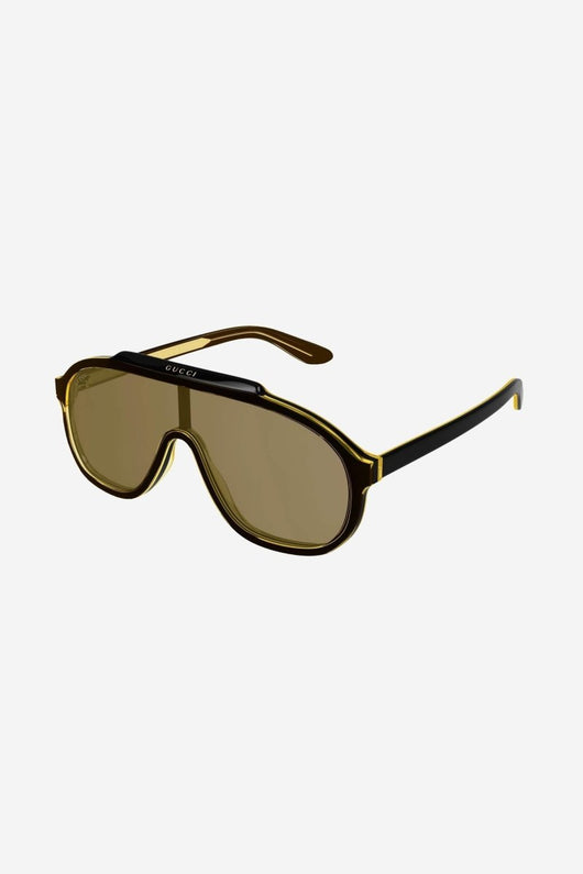 Gucci oversized vintage look pilot sunglasses - Lux Studios