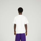 Print cotton T-shirt – the motif defines this T-shirt crafted from cotton jersey – LUX VERSE Luxury Designer Fashion Outlet