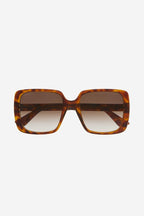 Squared oversize femenine brown style – Collection Iconic shapes interpreted in a easy to wear and elegant mood – LUX VERSE Luxury Designer Fashion Outlet