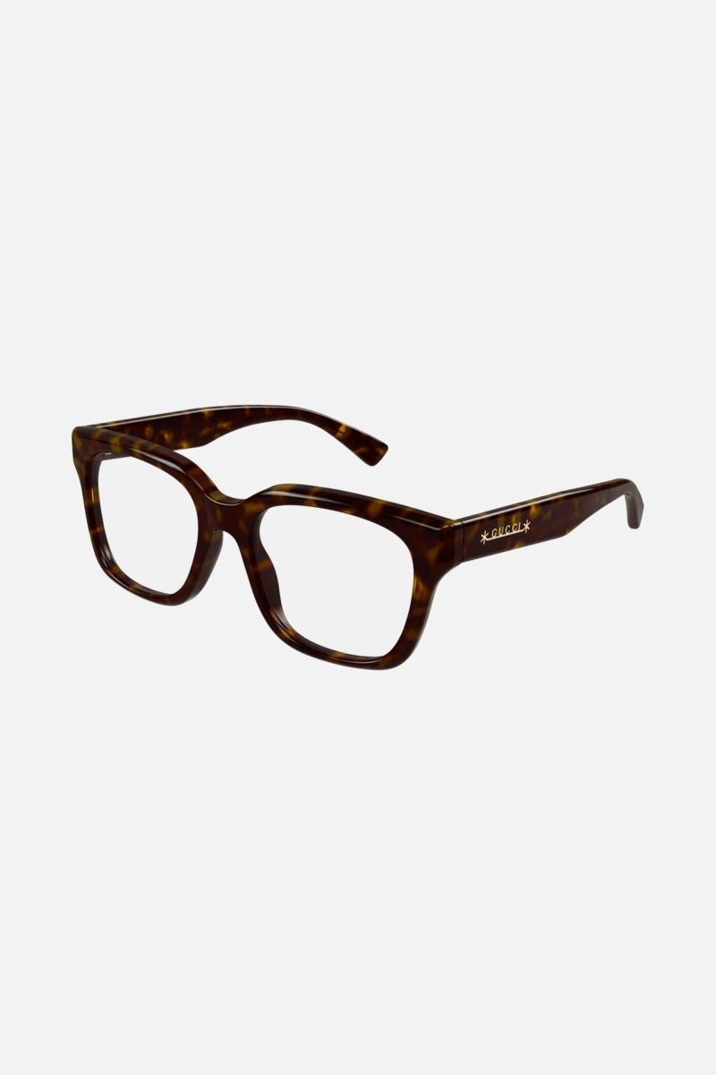 Squared vintage look havana frame – the universe is dotted with symbols and images in an alphabet of small – LUX VERSE Luxury Designer Fashion Outlet