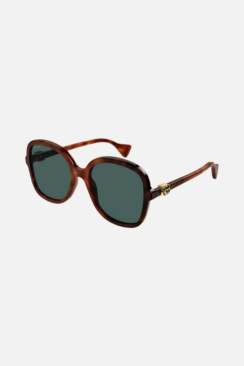 Vintage look round sunglasses – super feminine and easy-to-wear oversize soft square shape in full acetate – LUX VERSE Luxury Designer Fashion Outlet