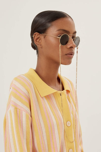 Gucci vintage look round sunglasses inspired on the 20s - Lux Studios