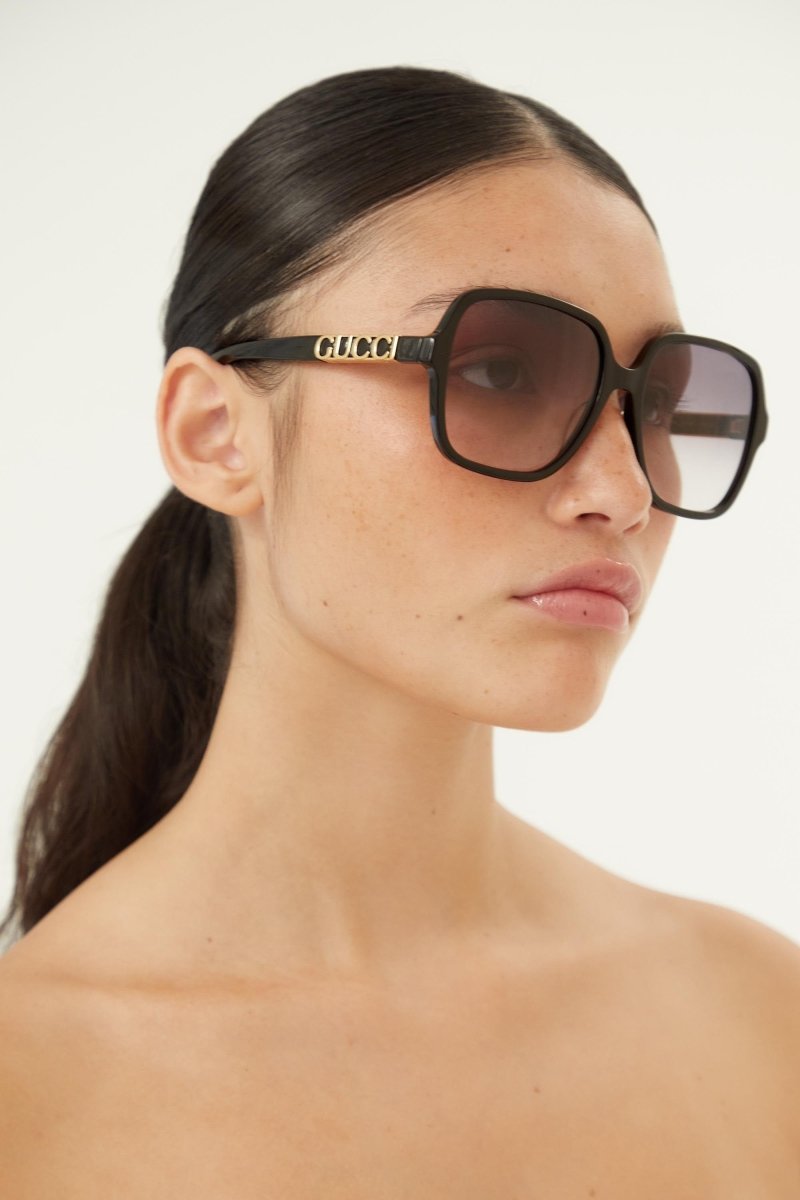 Vintage look squared sunglasses – first launched in FW21 Fashion Show Aria, we continue to capitalize on – LUX VERSE Luxury Designer Fashion Outlet